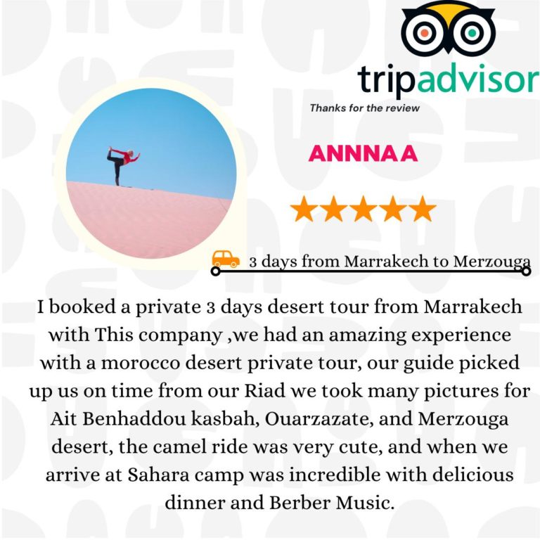 review,tripadvisor,camel excursions morocco