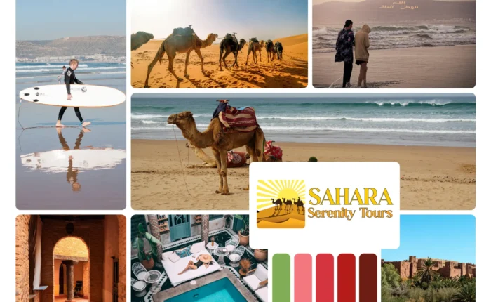 camel caravan,seakasbahs on a 9-Day Morocco luxury vacation