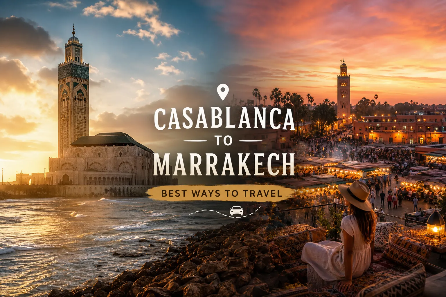 Casablanca to Marrakech tour