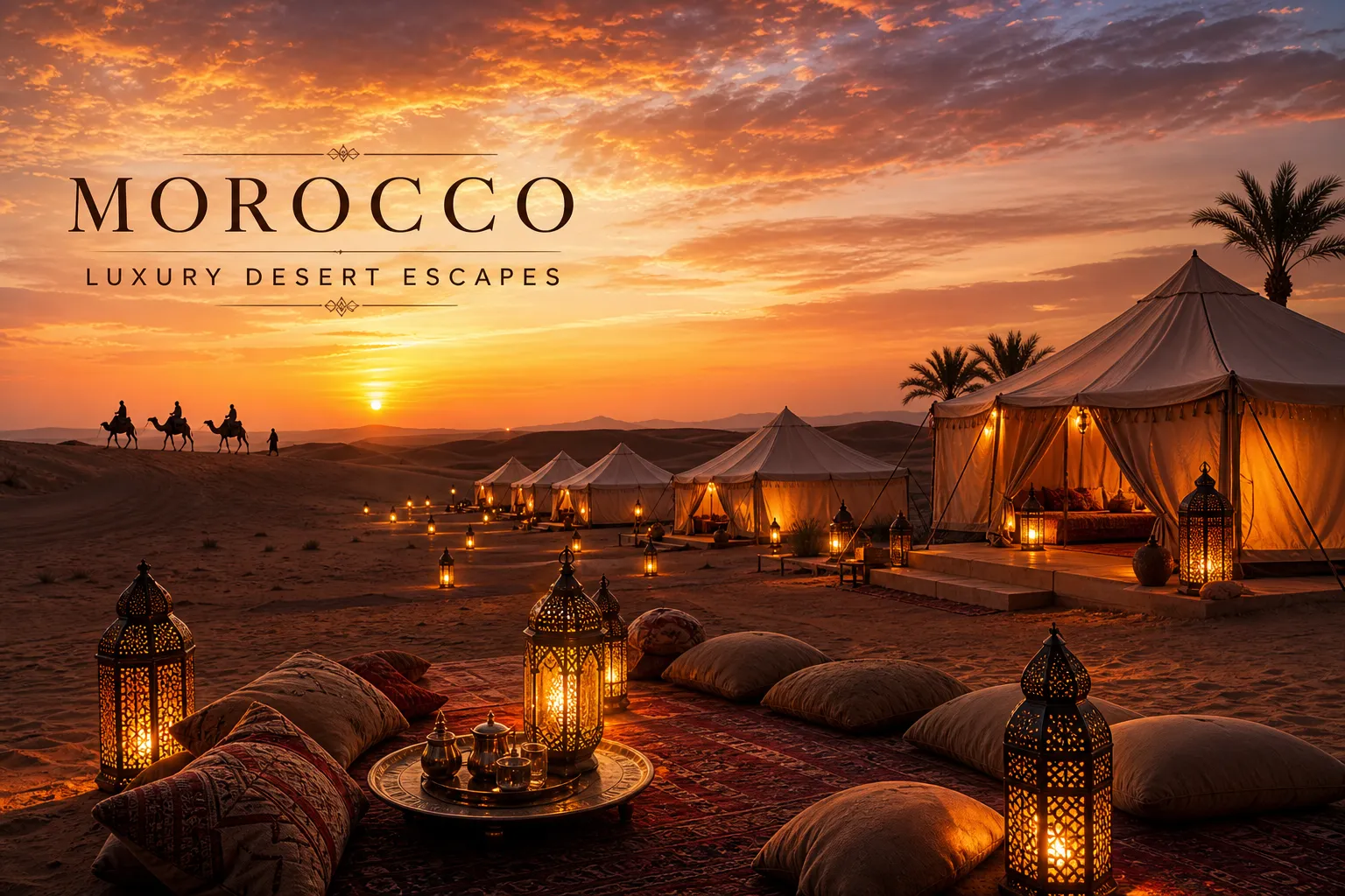 Luxury Desert Camps in Morocco