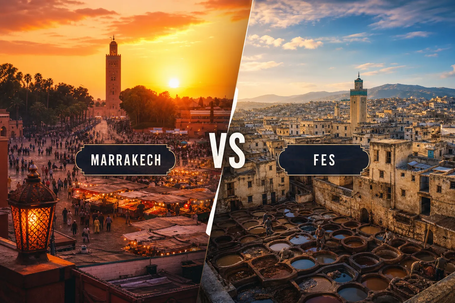 Marrakech vs Fes which city should you visit first