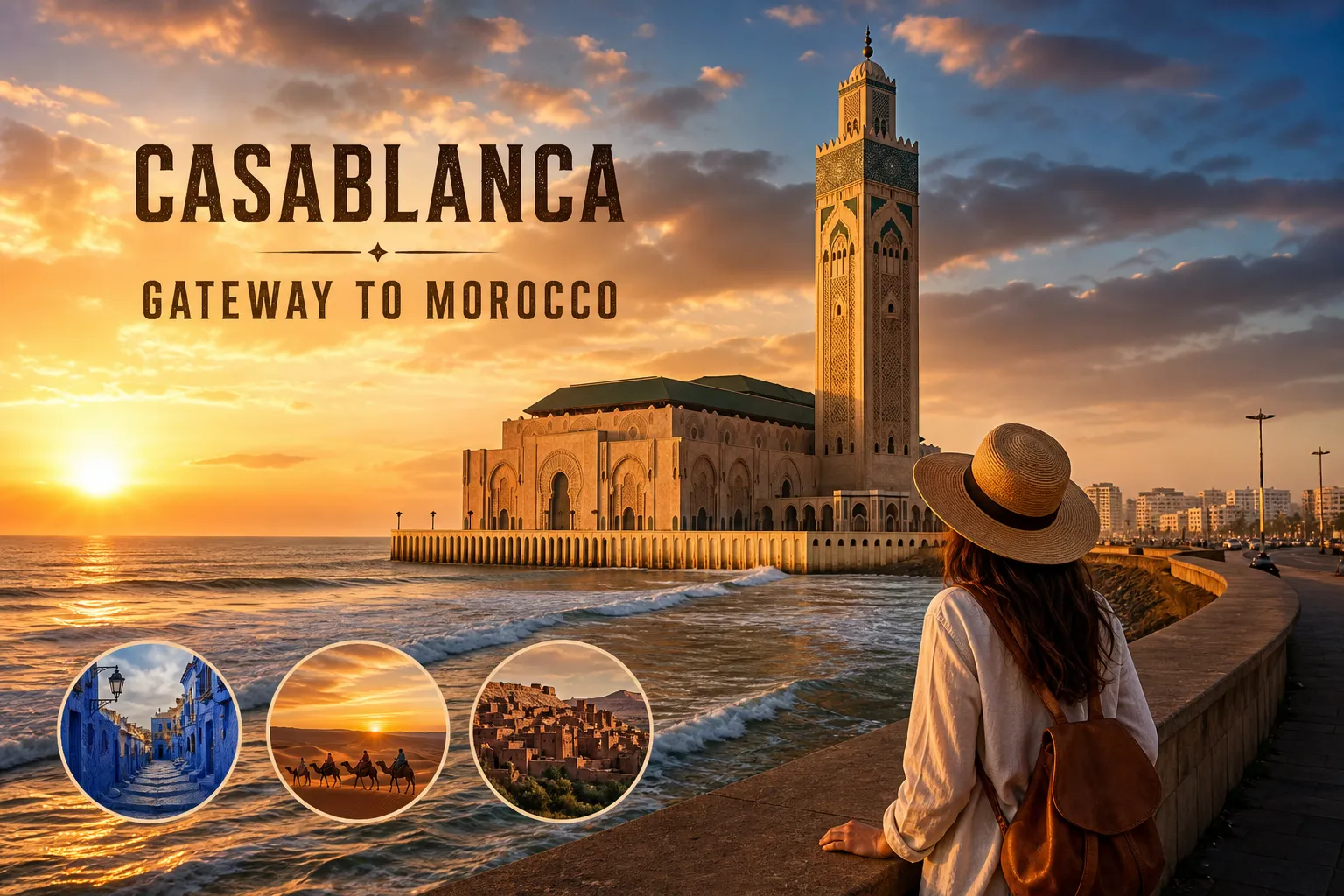 what can i see on a tour starting from casablanca morocco