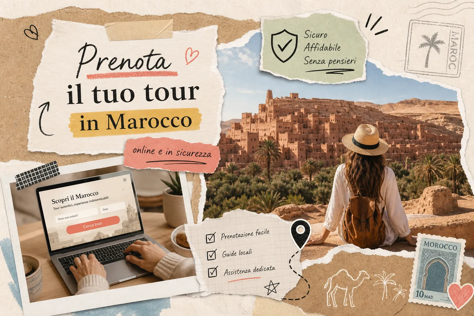 Come prenotare un tour in Marocco online senza rischi