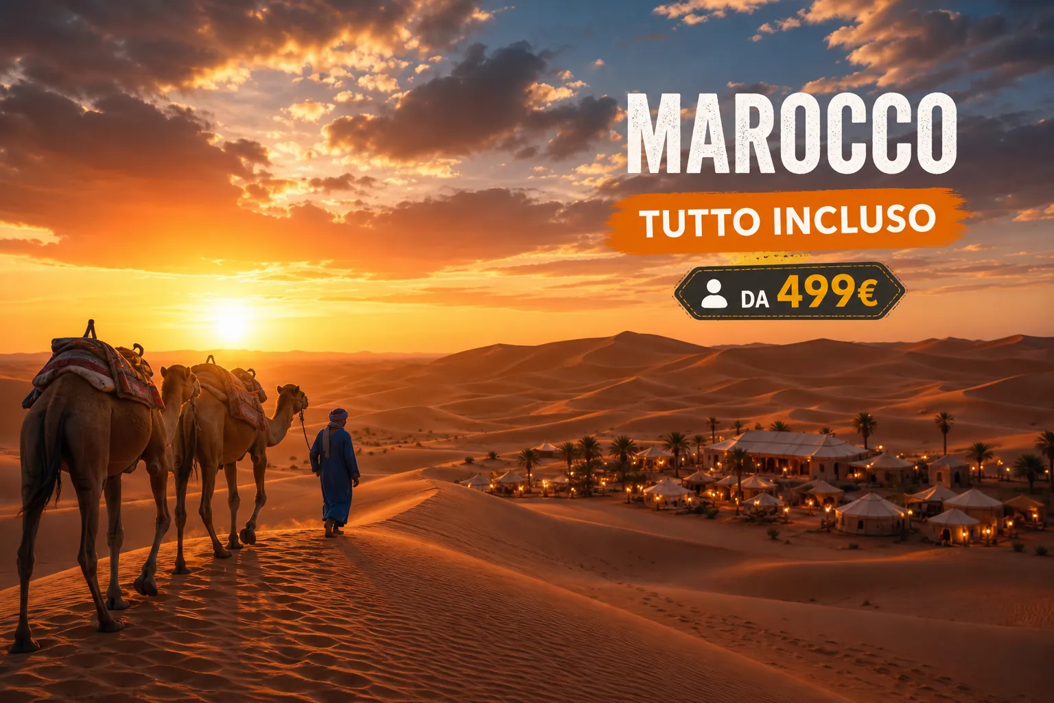 Deserto del Marocco tutto incluso: quanto costa per persona