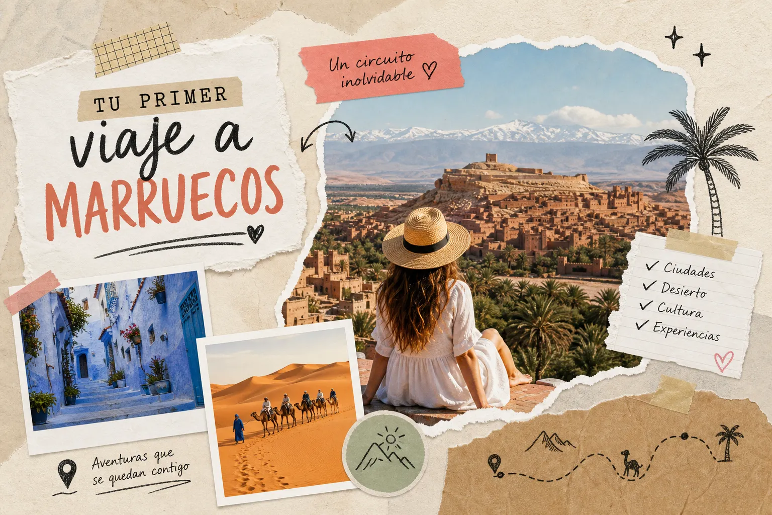 El mejor circuito por Marruecos para tu primera visita