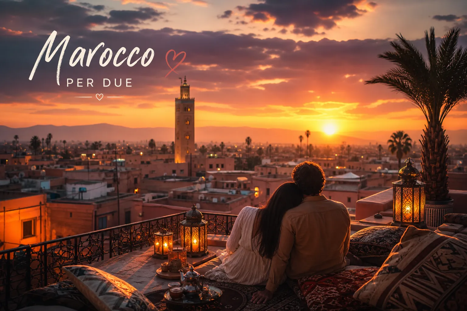 Il tour più romantico in Marocco per coppie italiane