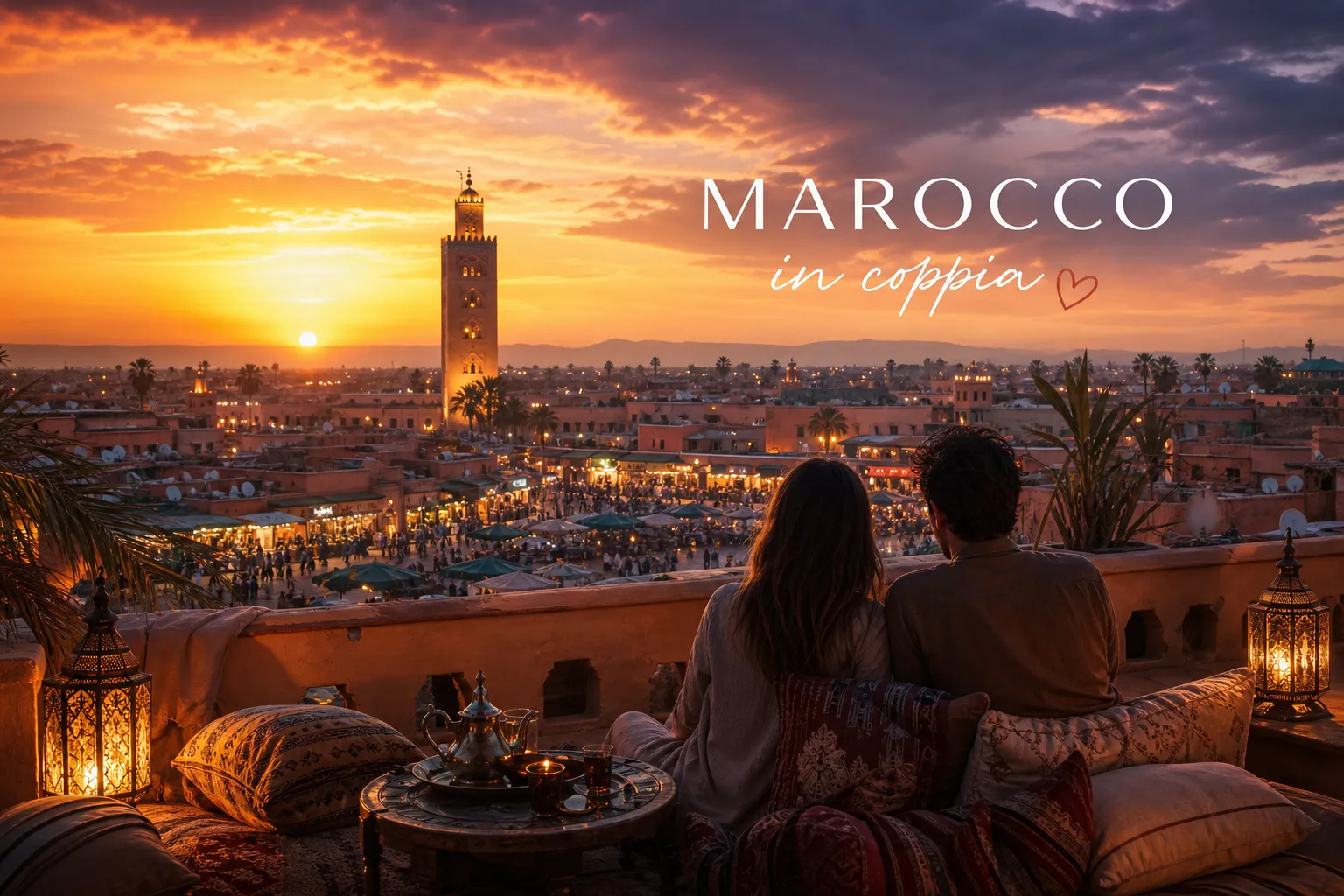 Marocco in coppia: 12 esperienze romantiche da non perdere