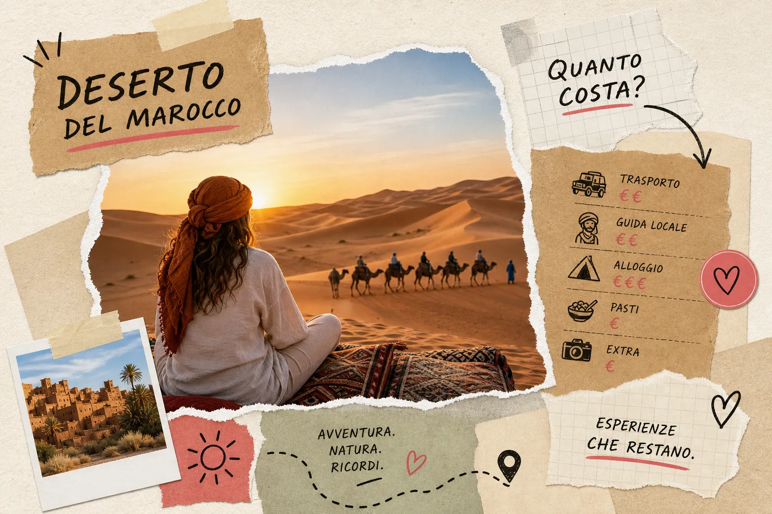 Quanto costa davvero un'escursione nel deserto del Marocco