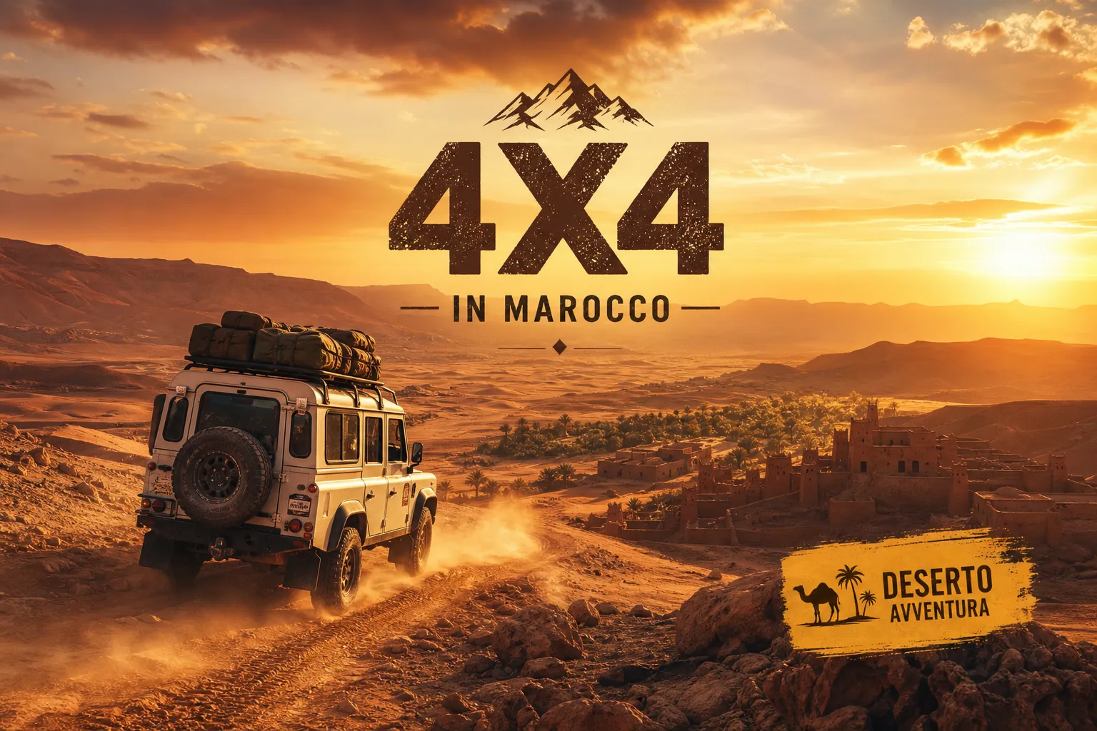 Tour 4x4 nel deserto del Marocco: guida completa 2026
