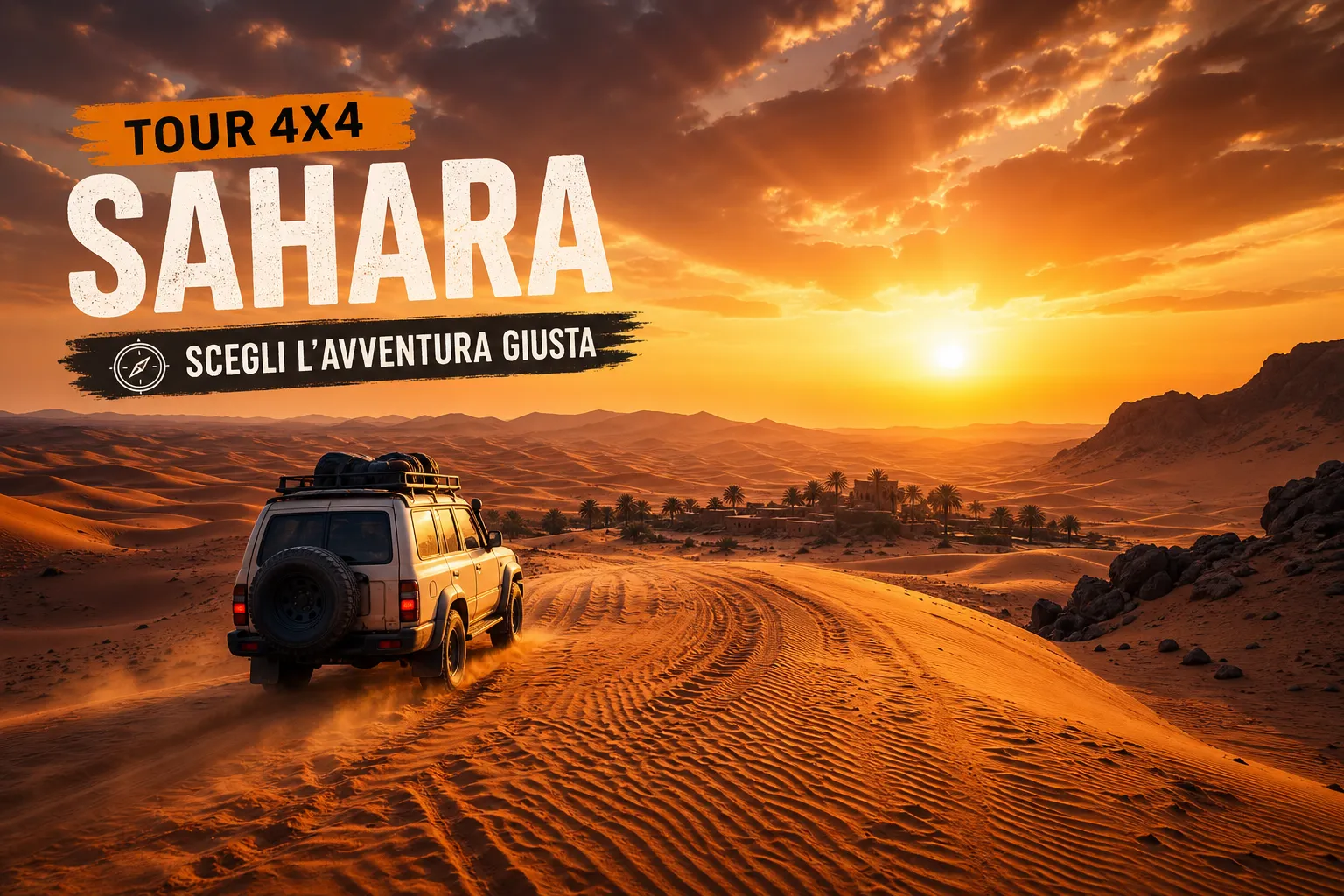 Tour 4x4 nel Sahara: come scegliere l'escursione giusta