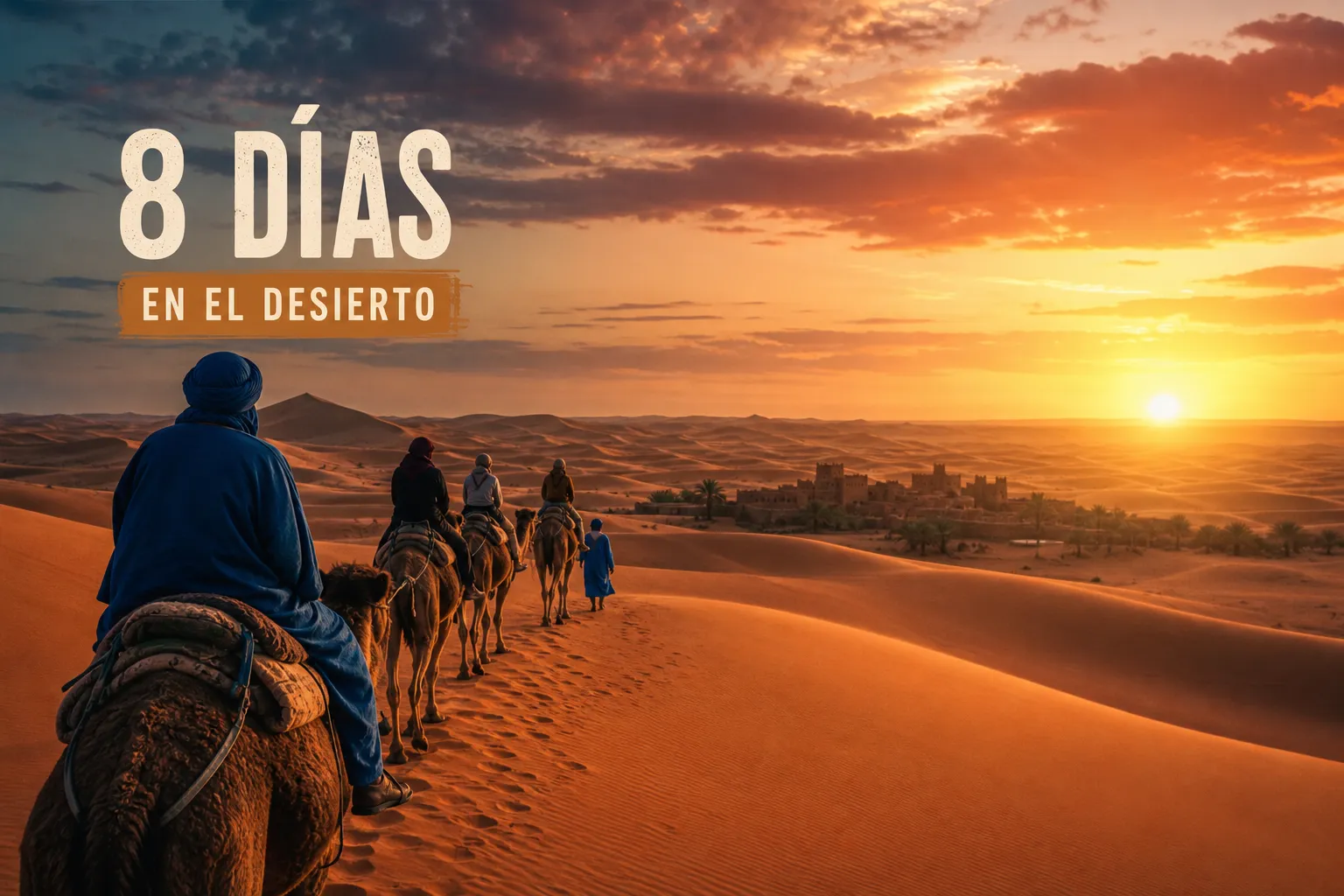 Tour al desierto en 8 días desde Marrakech