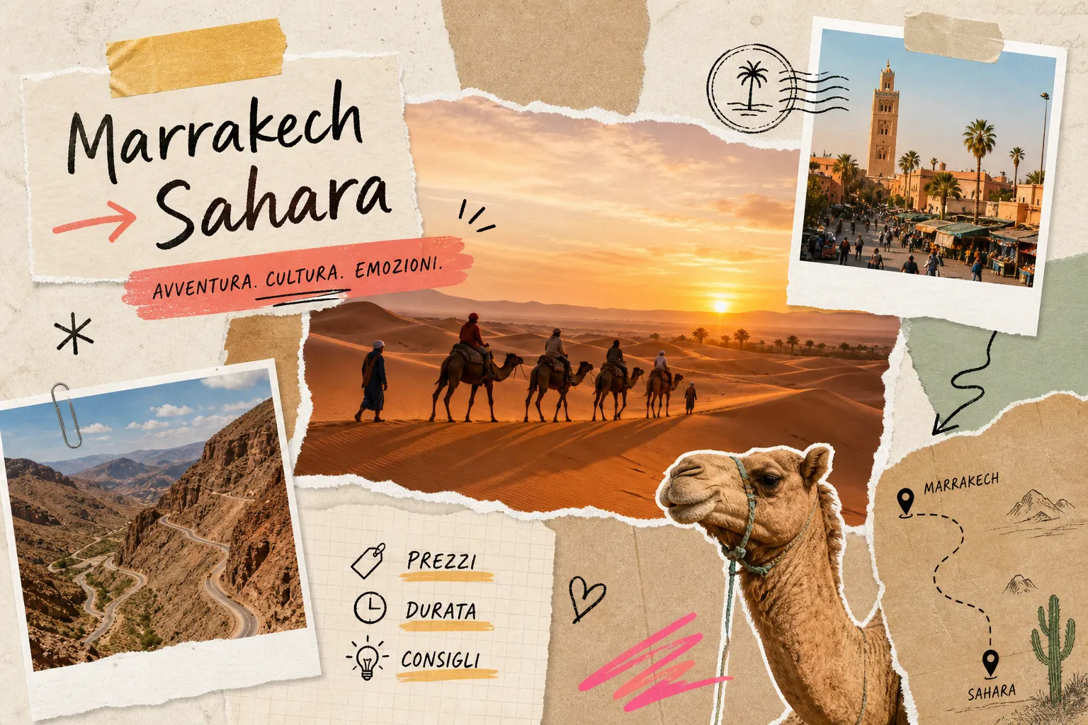 Tour da Marrakech al Sahara: prezzi, durata e consigli