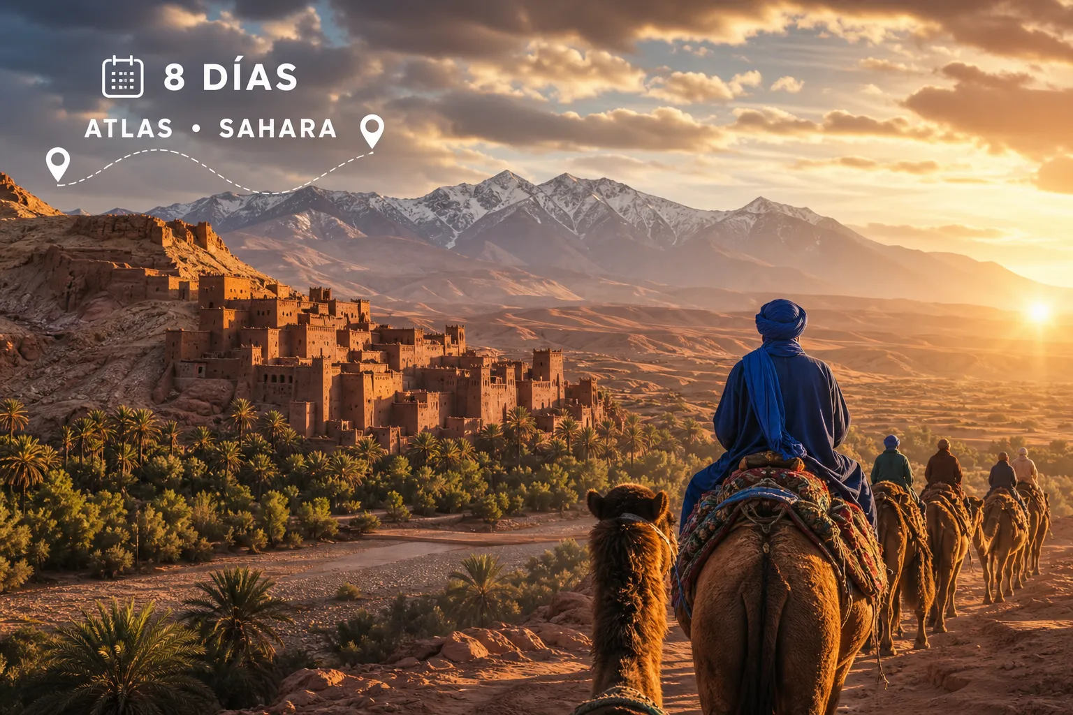 Tour de 8 días desde Marrakech