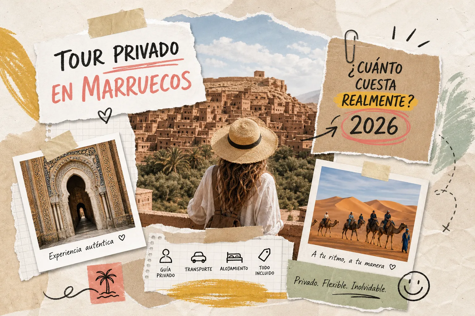 Tour privado en Marruecos: qué cuesta realmente en 2026