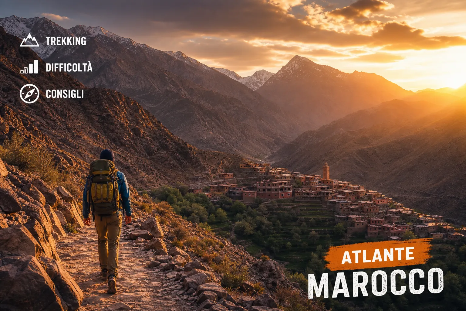 Trekking Atlante Marocco: percorsi, difficoltà e consigli