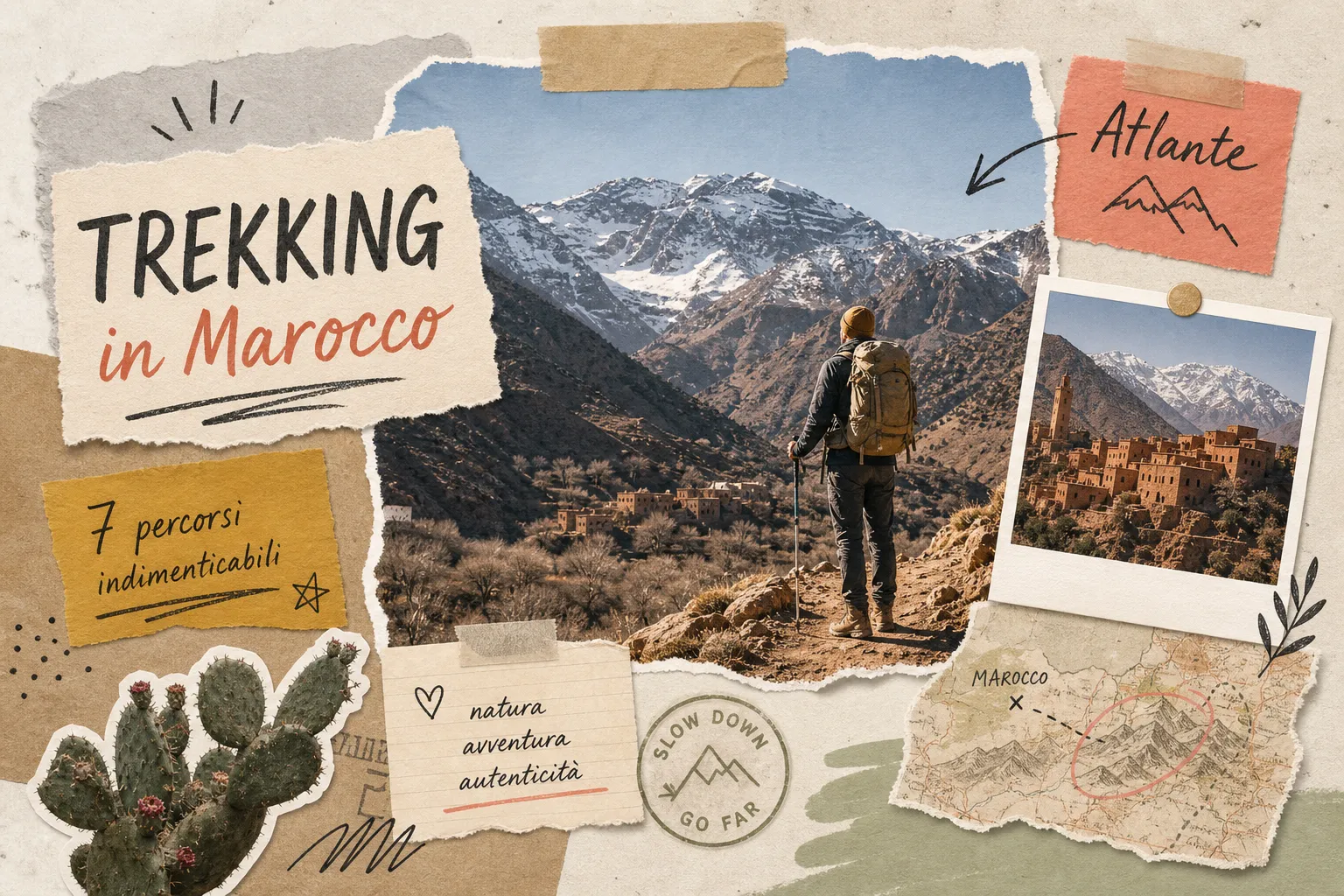 Trekking sull'Atlante in Marocco: i 7 percorsi migliori