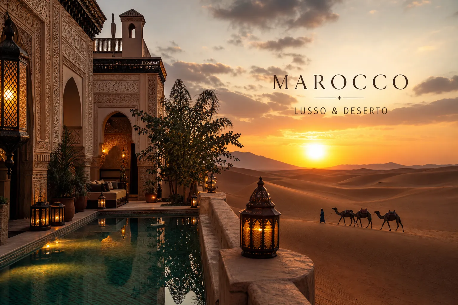 Vacanza di lusso in Marocco: riad storici e Sahara privato